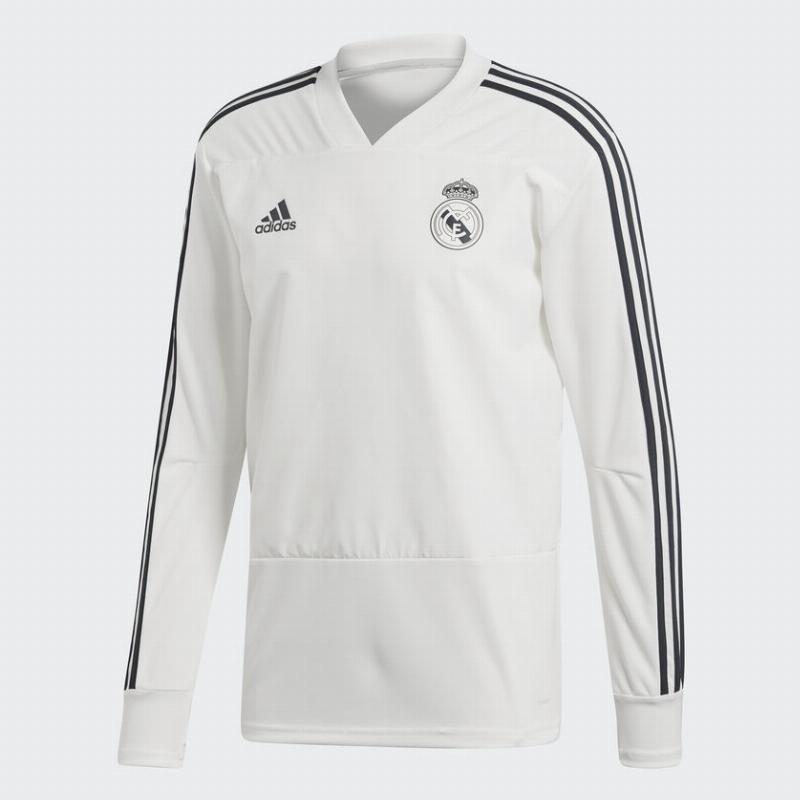 2018 2019 Real Madrid Adidas Training   White