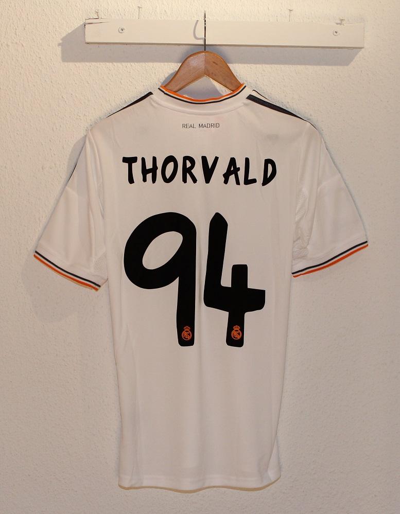 Real Madrid Home Jersey 2013    Thorvald