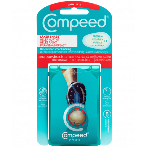 Compeed Sport Vabelplaster  Under Fødderne