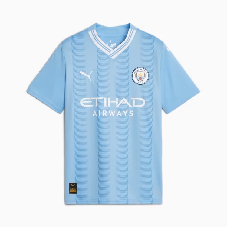 Manchester City Home Jersey 2023    Youth    Yxxl