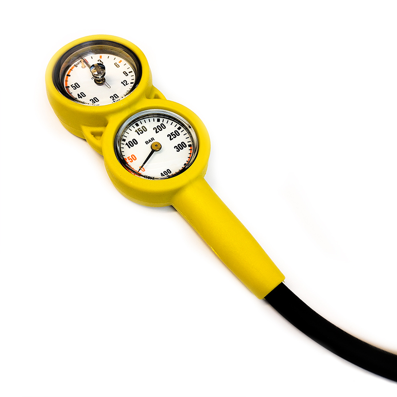 Aquafun Manometer Og Dybdemåler  Gul