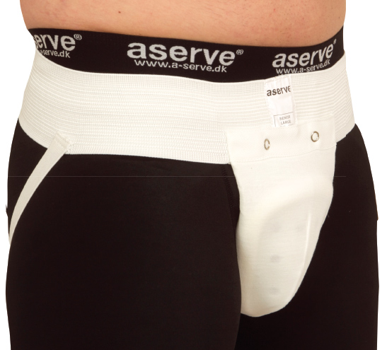Aserve Skridtbeskytter  Inkl  Kop   -small