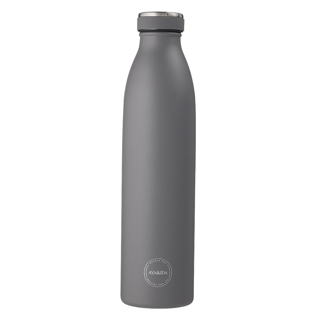Aya Ida Drikkeflaske  750 Ml Dark Grey