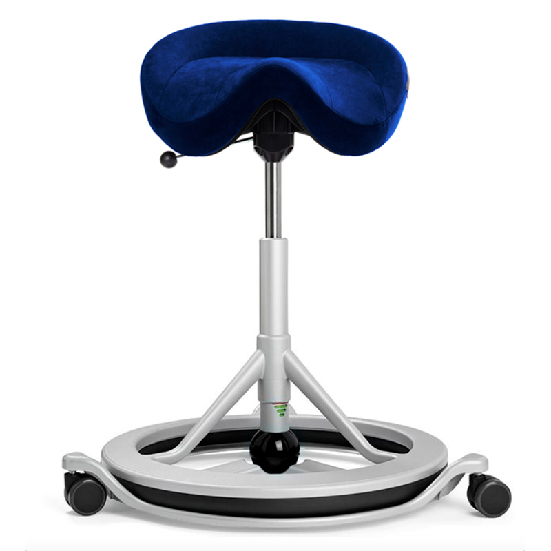 Backapp Alcantara Med Hjul  Blå Sølvgrå Sort