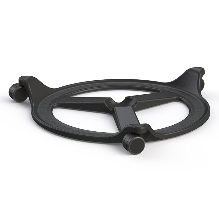 Backapp     Hjulstel  Sort