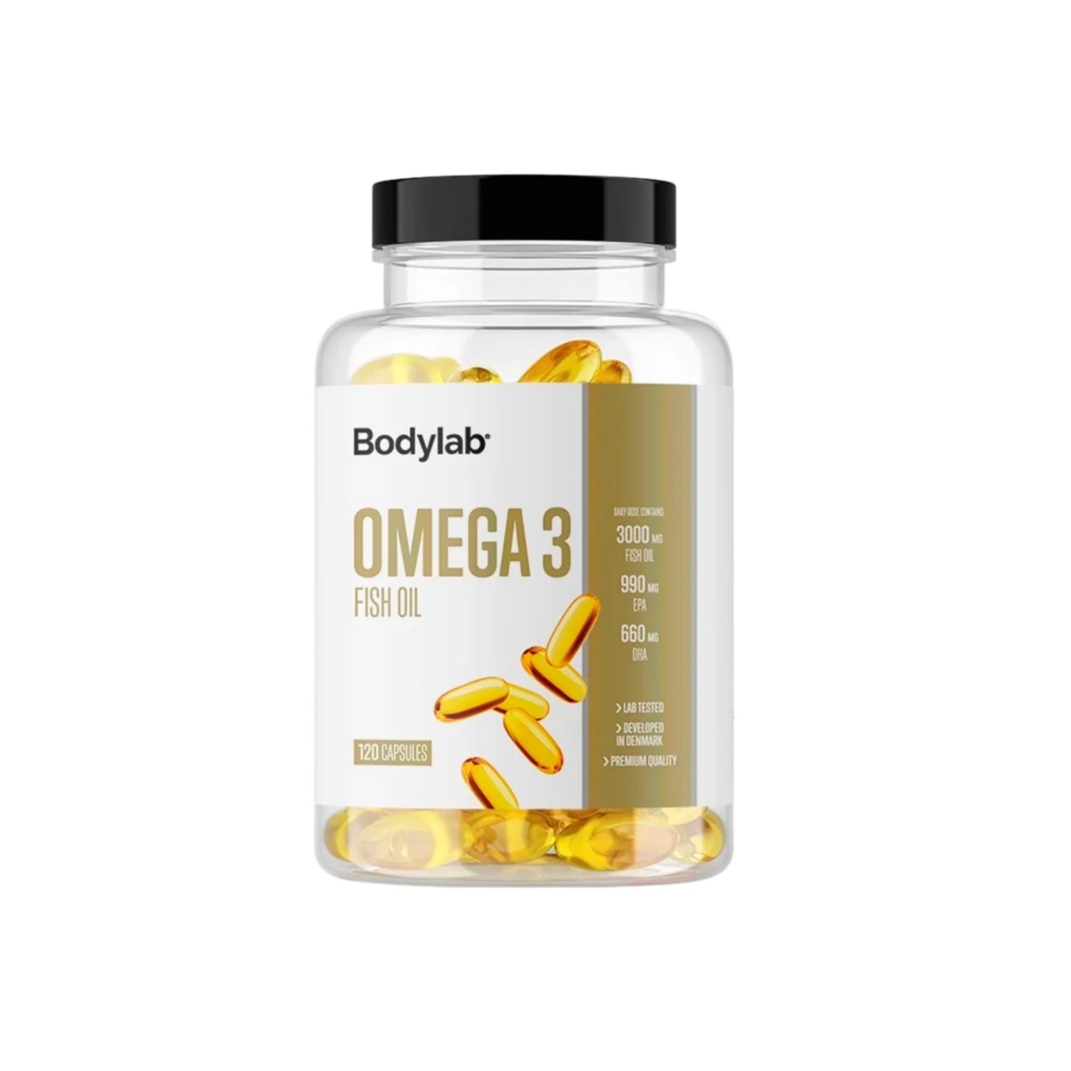 Bodylab Omega   Fiskeolie  120 Stk