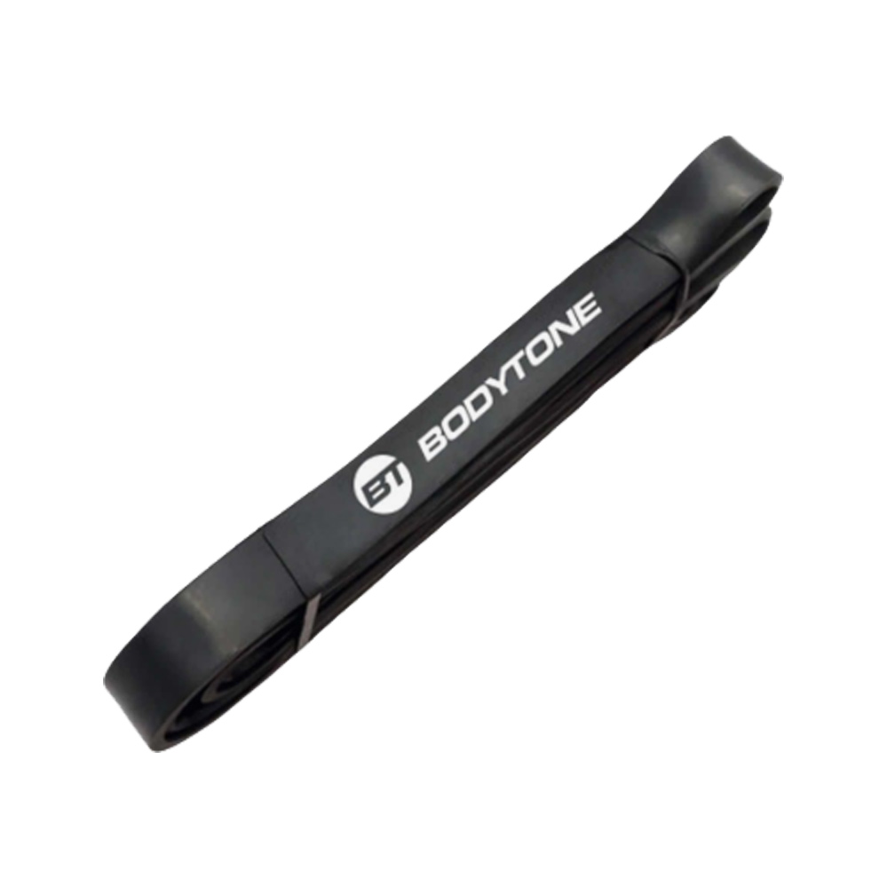 Bodytone Power Band Træningselastik Niveau   Let Sort