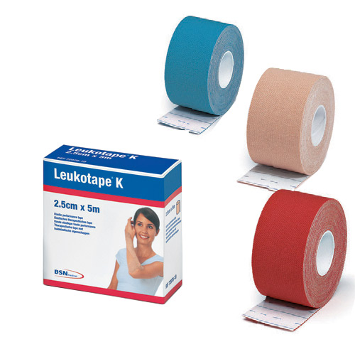 Bsn Kinesiologi Tape    5cm   5m  Blå