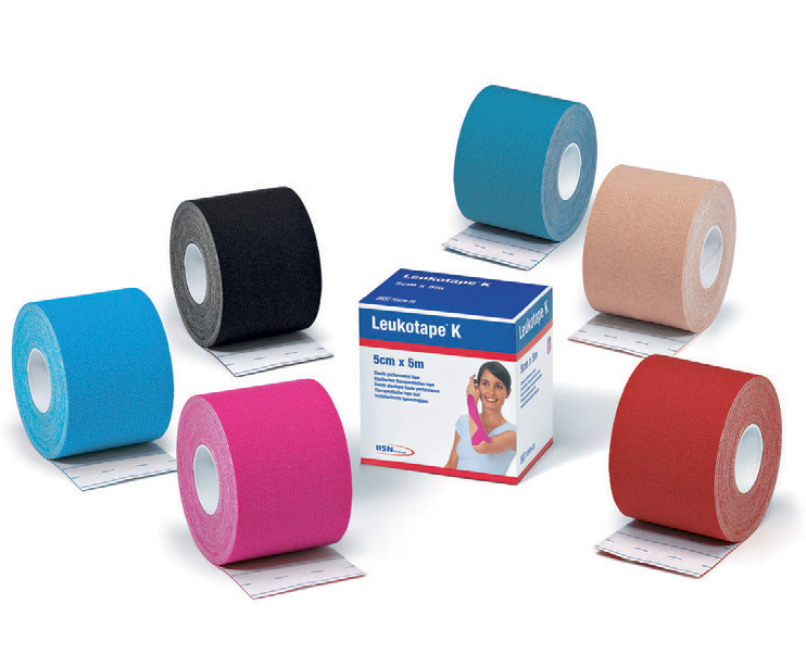 Bsn Kinesiologi Tape  5cm   5m  Sort