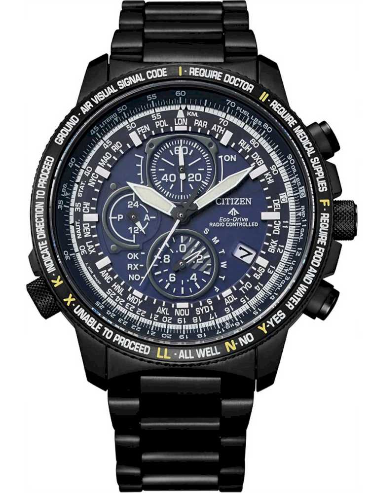 Citizen At8195-85l Herreur Radiostyret Ur Eco-drive