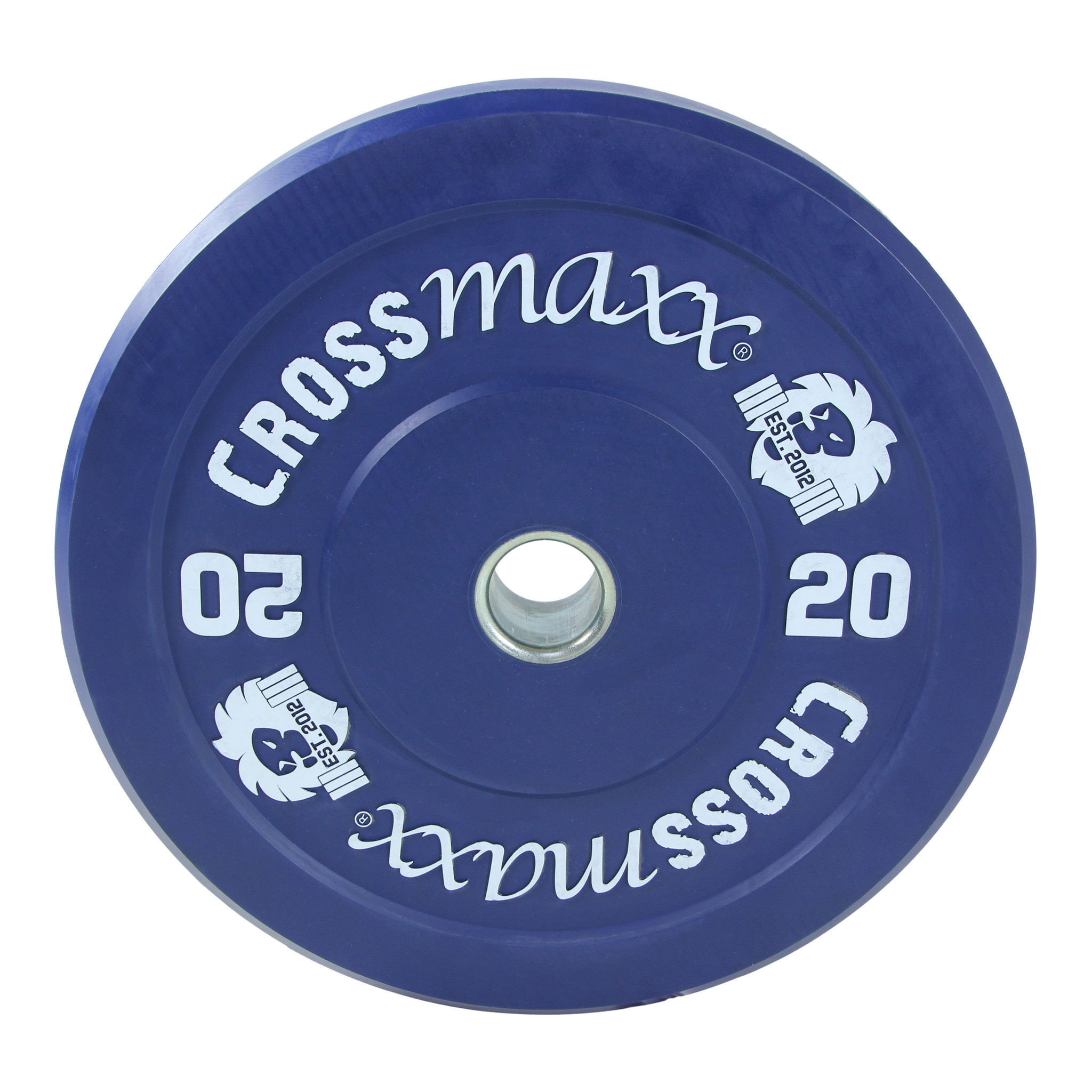 Crossmaxx Bumper Plate 20 Kg Blå
