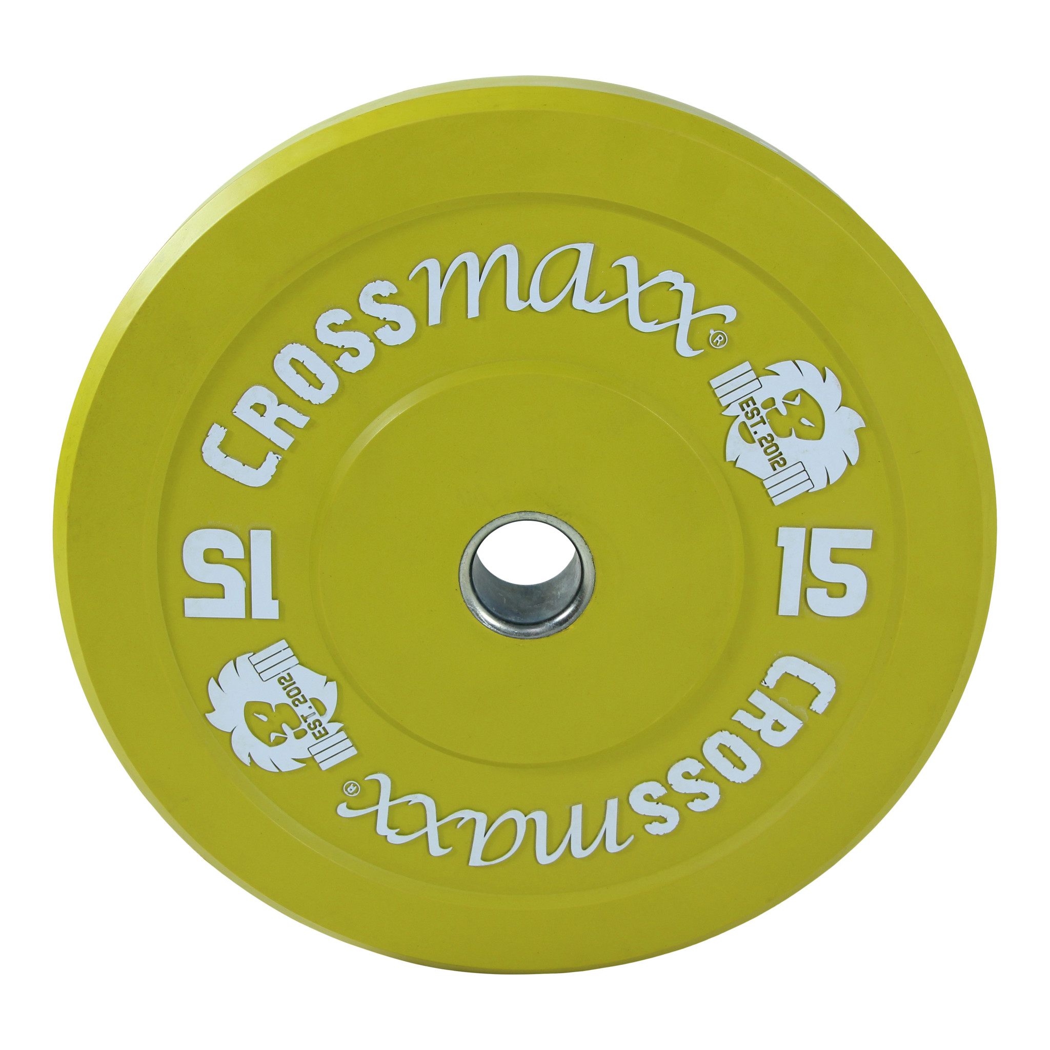 Crossmaxx Bumper Plate 15 Kg Gul