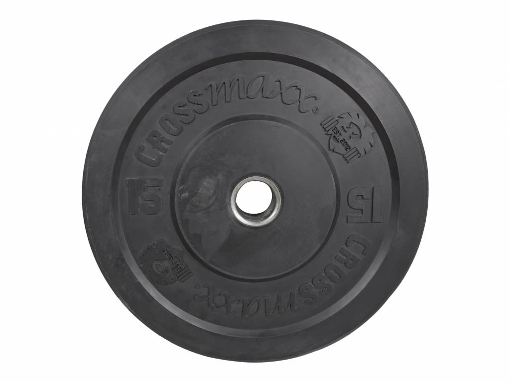 Crossmaxx Bumper Plate 15 Kg Sort
