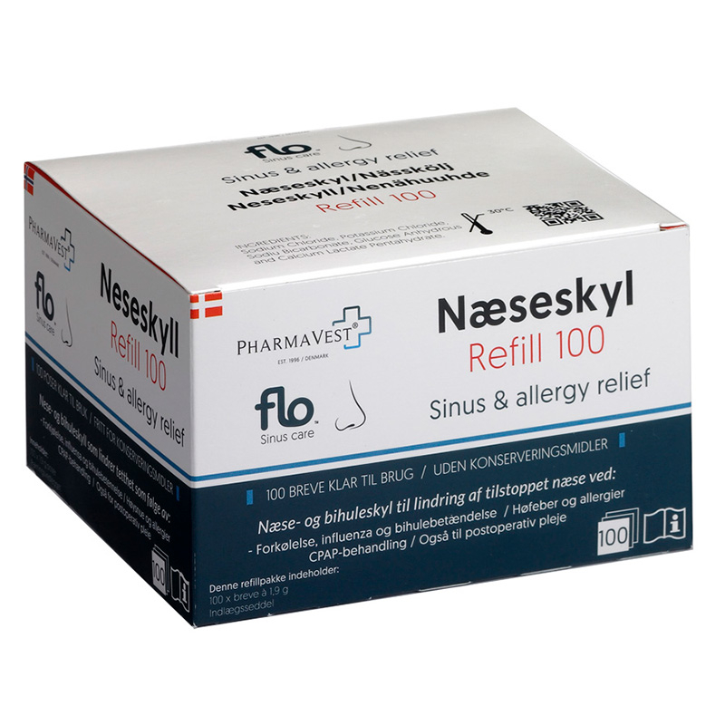 Flo Næseskyller Salt 100 Stk