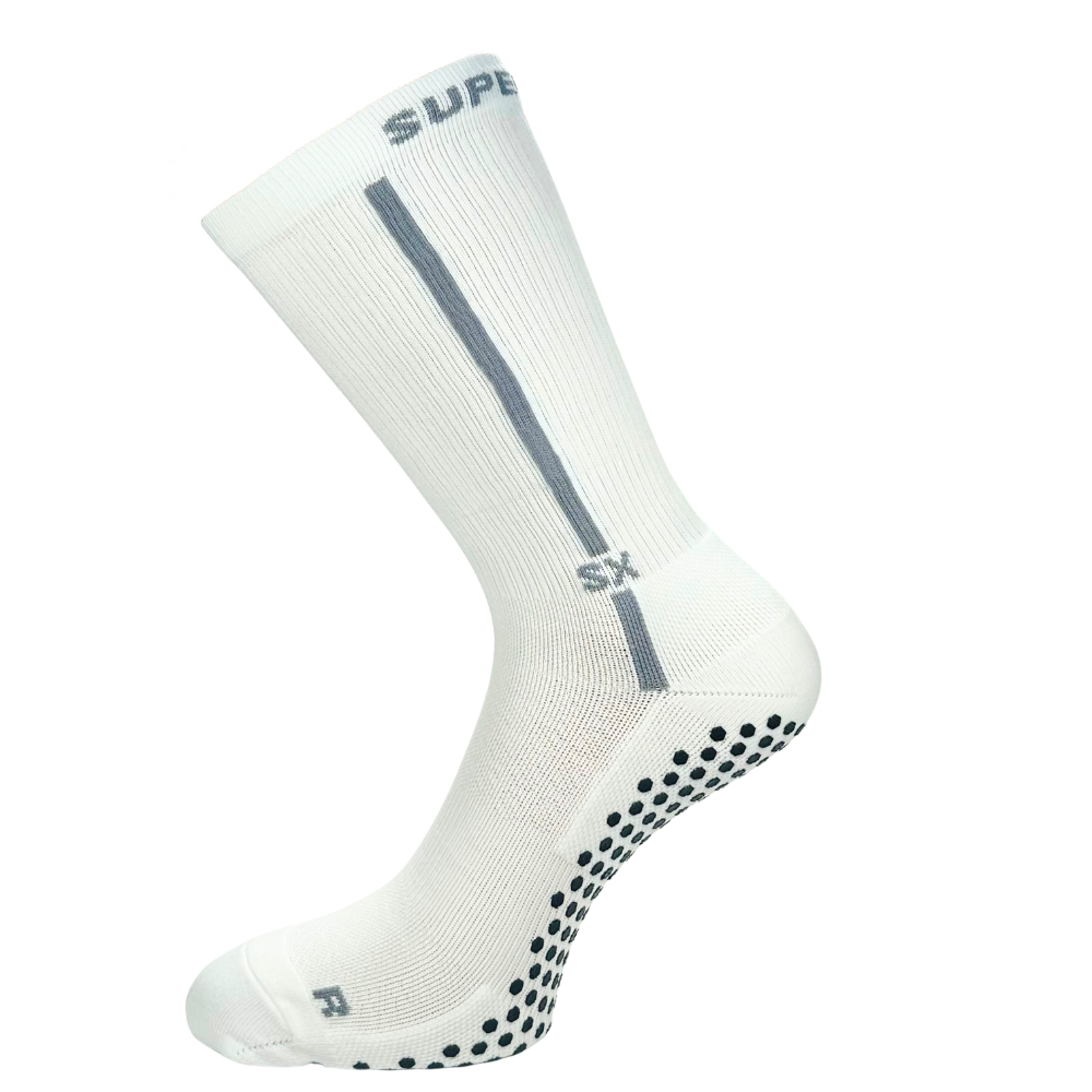 Grip Socks Pro Fit Hvid Kompression Str  32-35