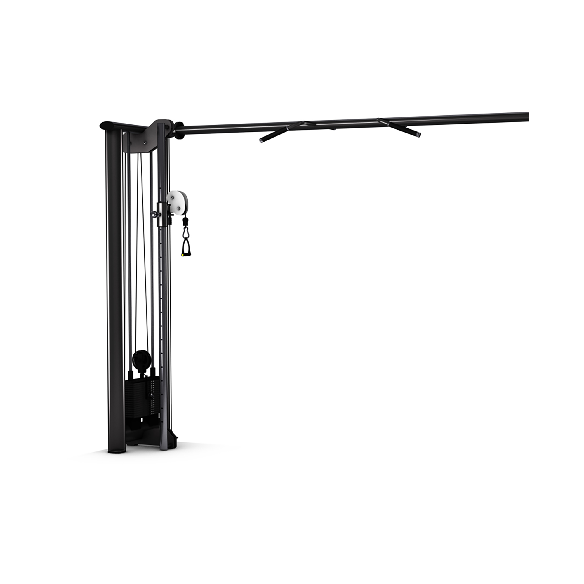 Gym80 Adjustable Single Pulley Inkl  Pull Up Bar