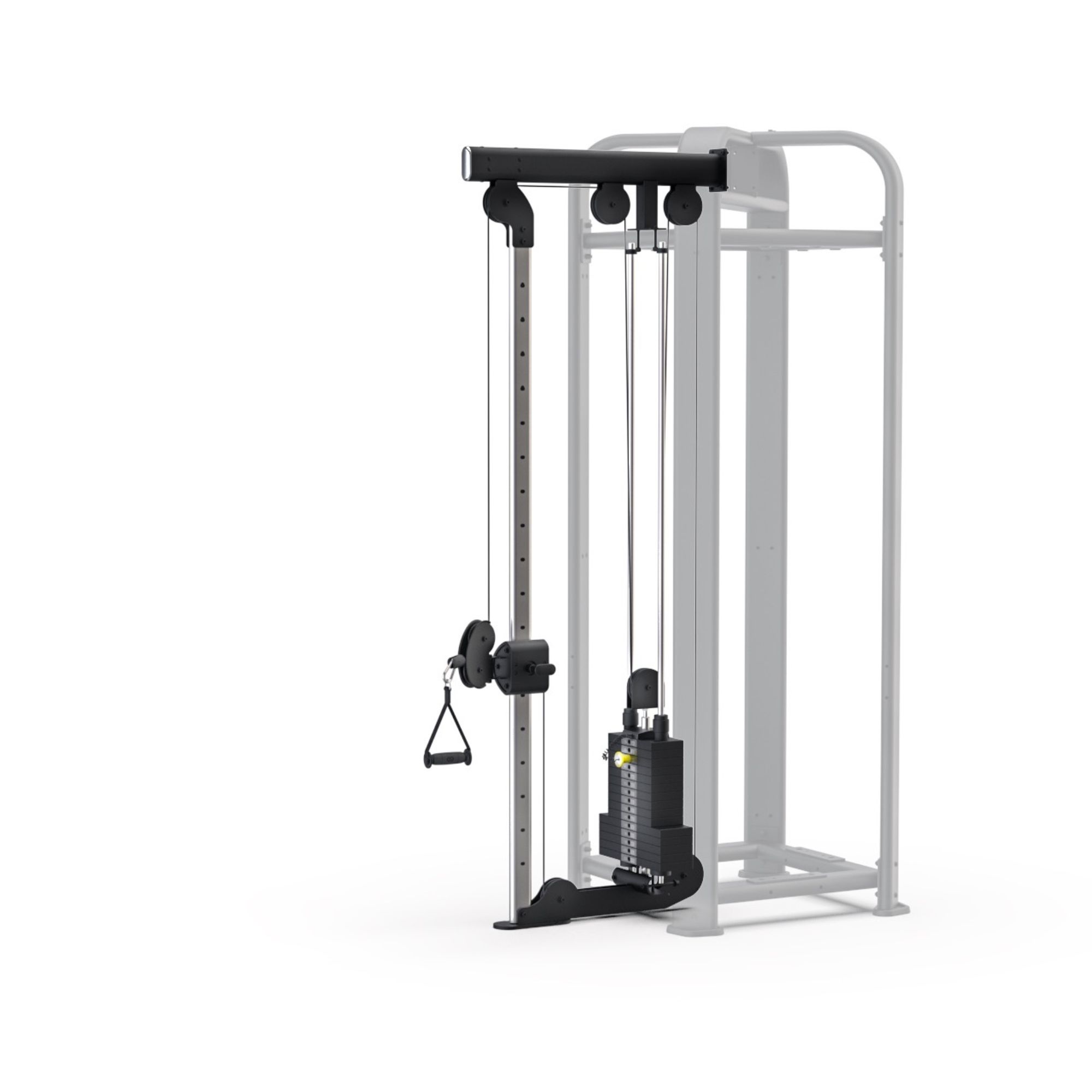 Intenza Cms Adjustable Pulley Matblack