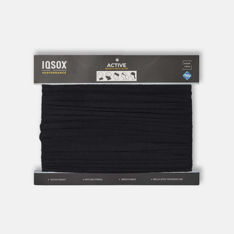 Iq Sox Bambus Halsedisse Sort