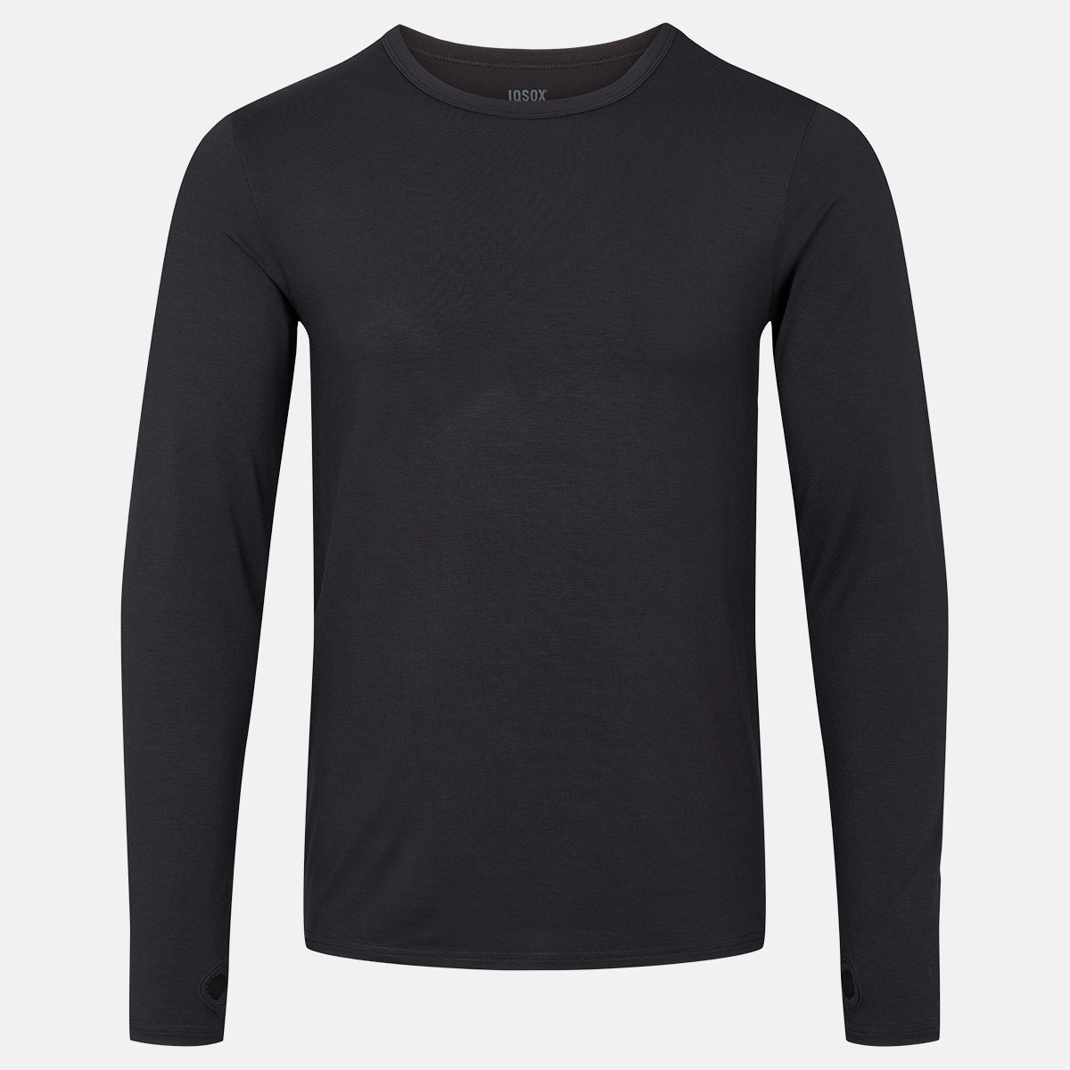 Iq Sox Langærmet Bambus  -shirt Sort Medium