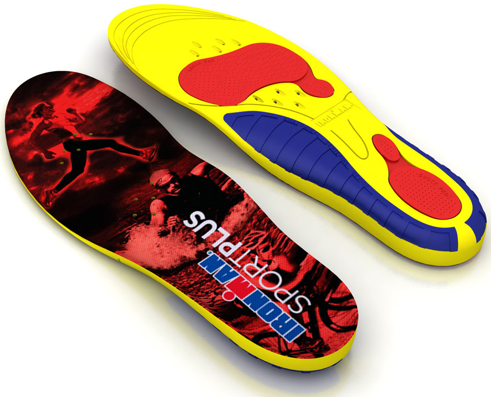 Ironman Sport Plus Indlægssål    Stk  37 41