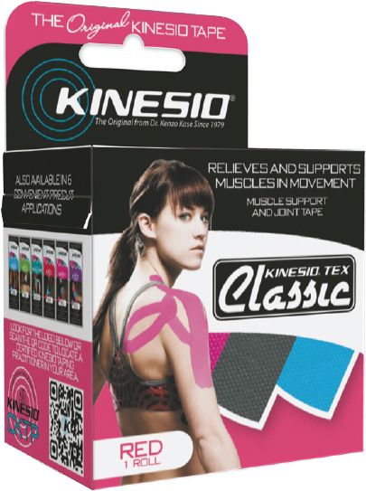 Kinesio Tex Classic     Rød Latexfri