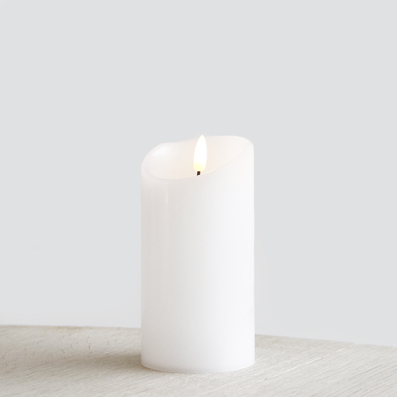 Luce Led Bloklys       15 Cm  Elfenben