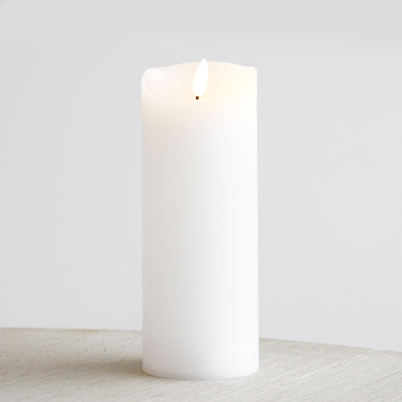 Luce Led Bloklys       20 Cm  Elfenben