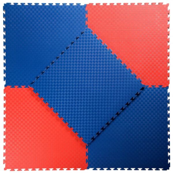 Nordic Fighter Floor Guards Rød Blå 25mm Medium Bløde