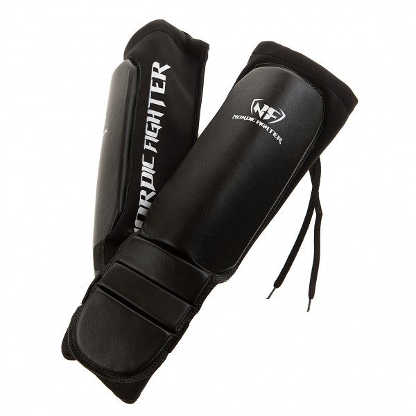 Nordic Fighter Grappling Shin Guards Instep Benskinne Kunstlæder Xx-large