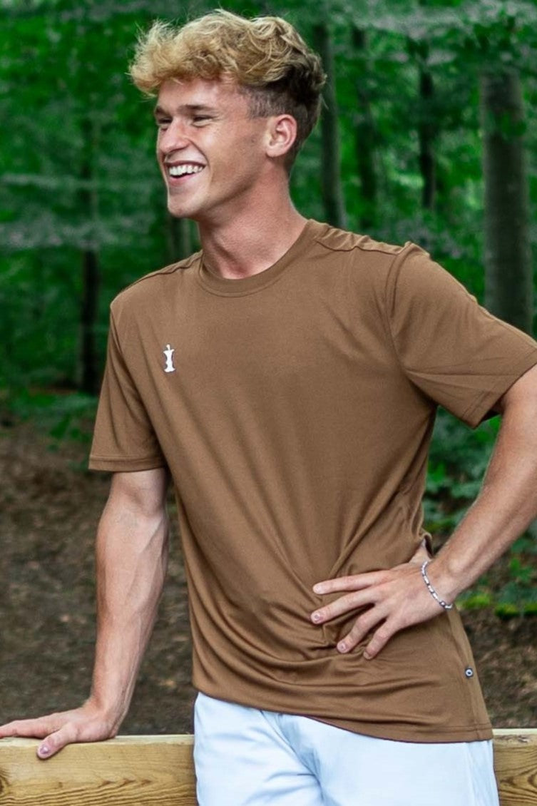 Nowayback  -shirt Brun