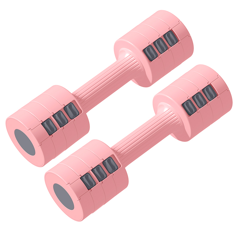 Odin Basic Justerbare Håndvægte  Sæt Af 2x2 5kg  Pink