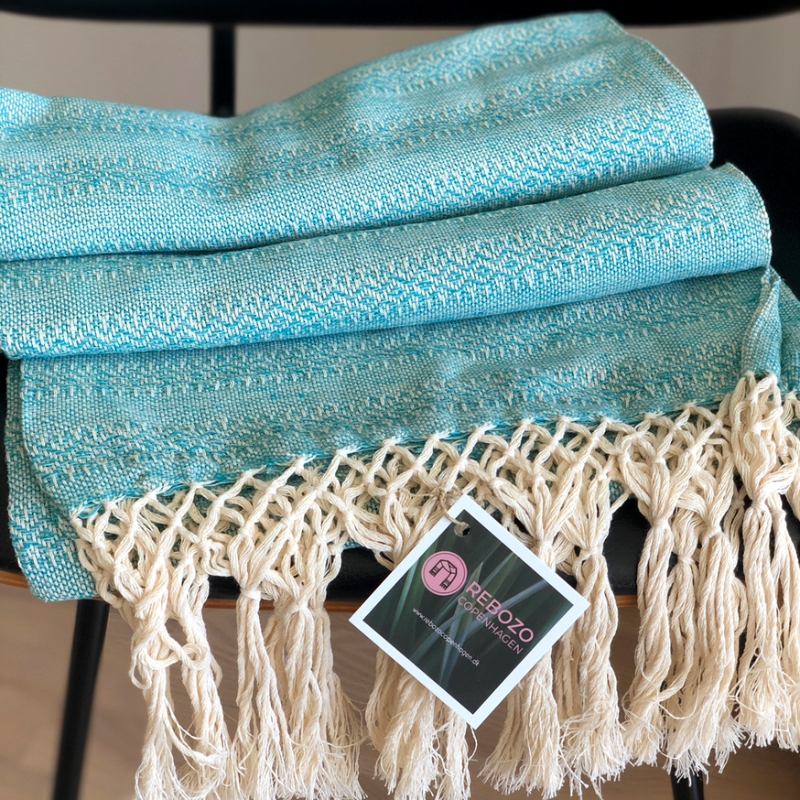 Rebozo Tørklæde Emma Mint