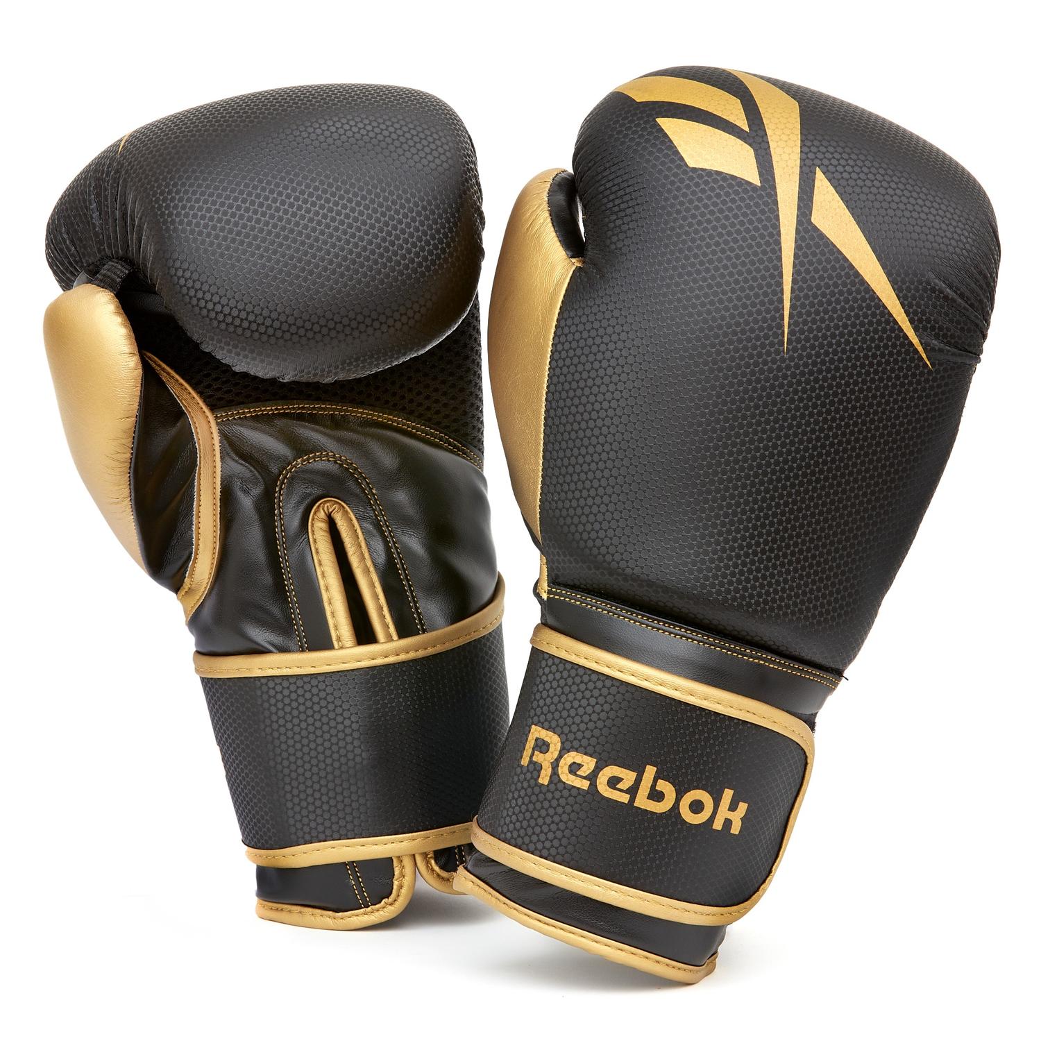 Reebok Boksehandsker Guld Sort 16 Oz