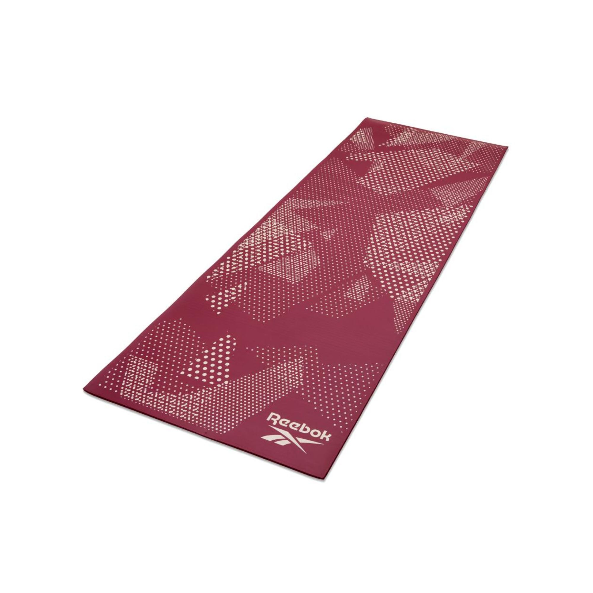 Reebok Fitness Mat Maroon Halftone