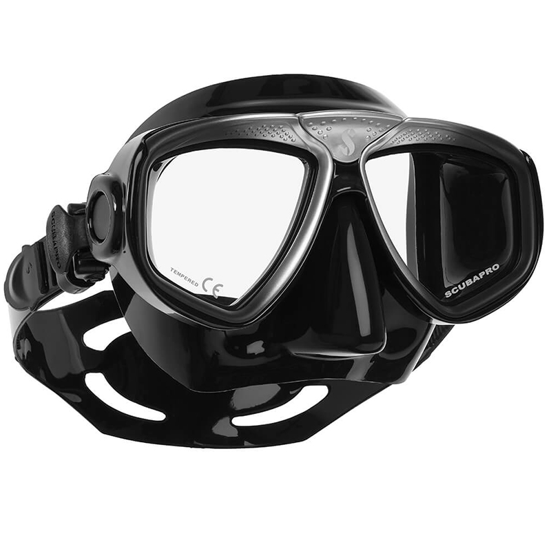 Scubapro Dykkermaske Zoom Evo Sort Sølv