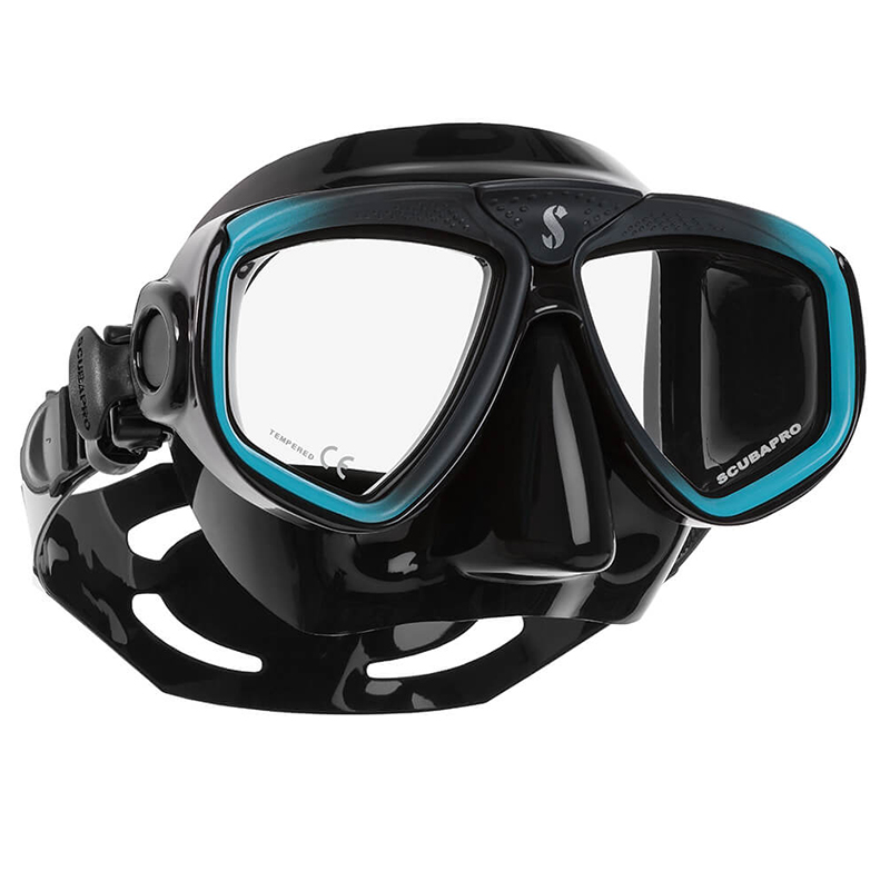 Scubapro Dykkermaske Zoom Evo Turkis Sort
