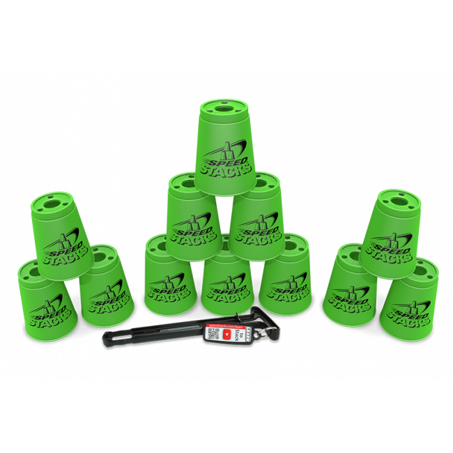 Speed Stacks Kopper  Grøn  Til Speedstacking