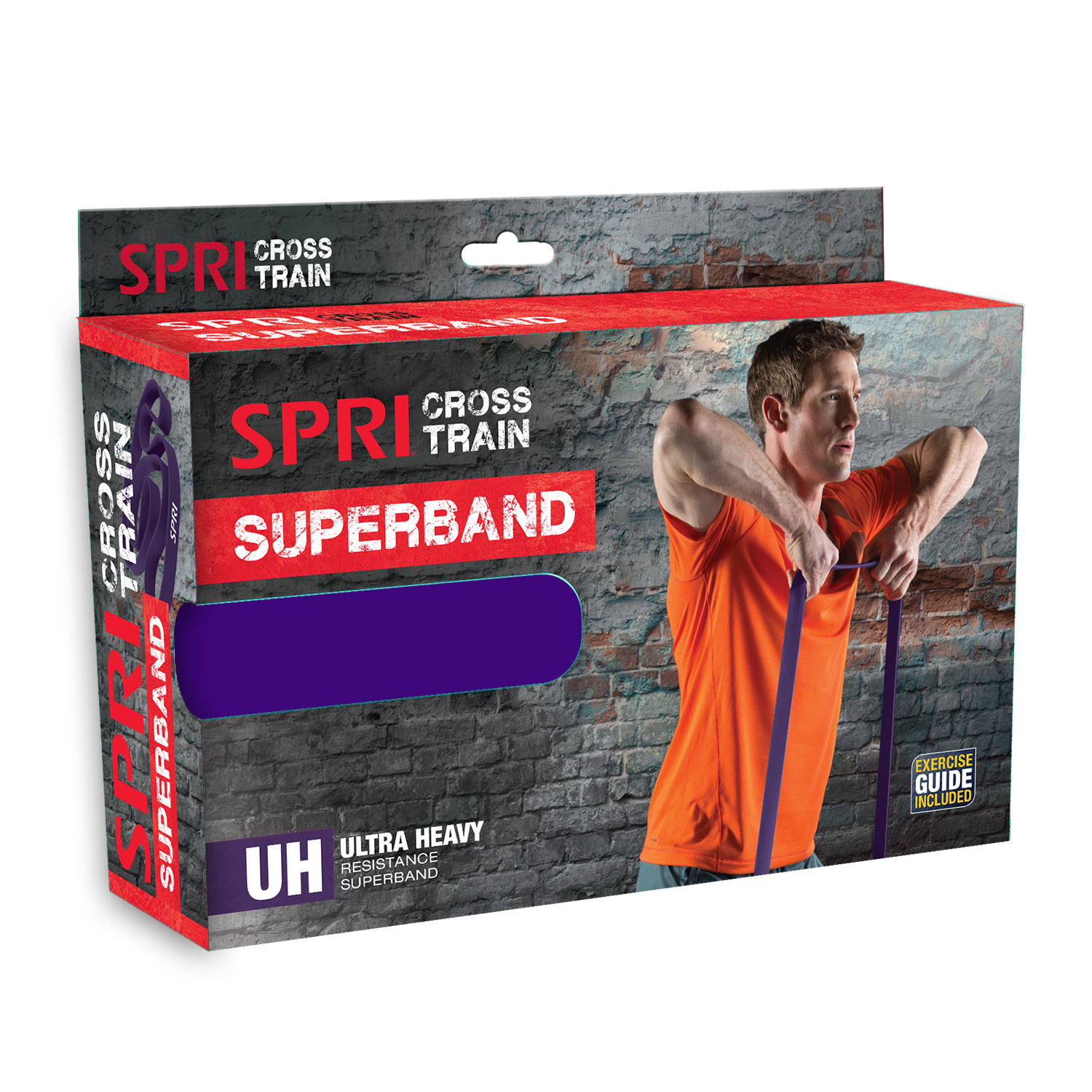 Spri Superband Crossfit Strengthband Træningselastik Ultra Heavy