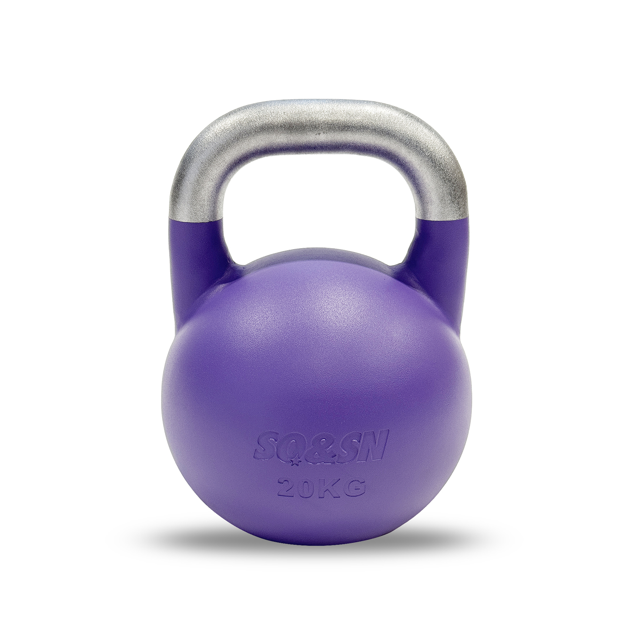Sq Sn Competition Kettlebells V2  -36 Kg   Samme Størrelse   Indstøbte Kg-angivelser   Robust Design Til Træning Og Konkurrence