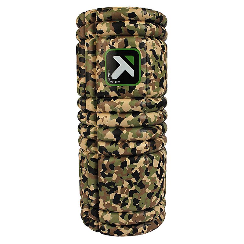 The Grid Foamroller  Grå Camo 30   14 Cm