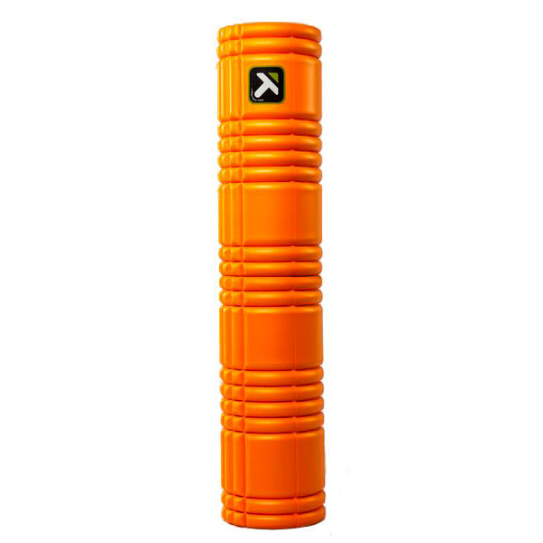 The Grid Foamroller  Orange 66   14 Cm