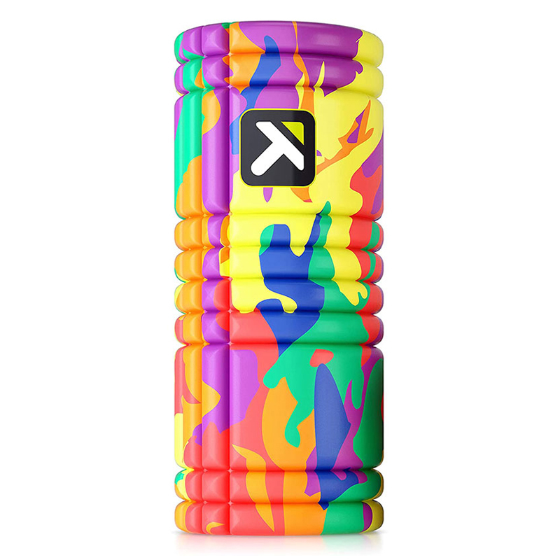 The Grid Foamroller  Rainbow 30   14 Cm