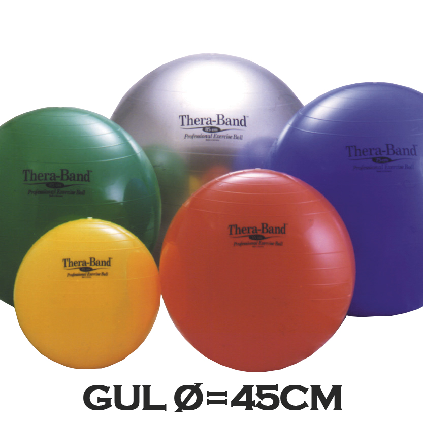 Thera-band Terapibold   Træningsbold 45cm Gul