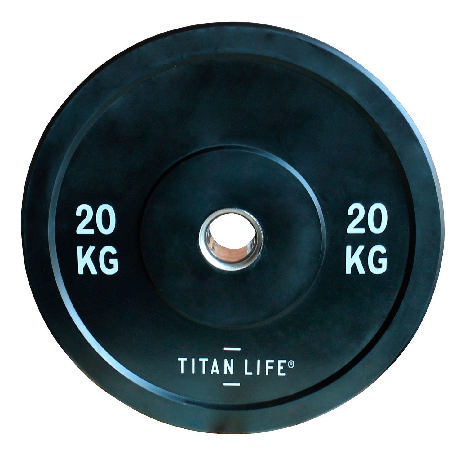 Titan Life Rubber Bumper Plate 20 Kg Vægtskive
