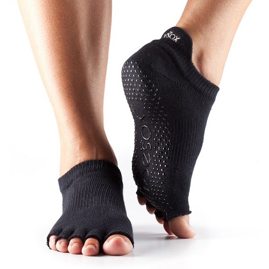 Toesox Halftoe Lowrise Grip Sort