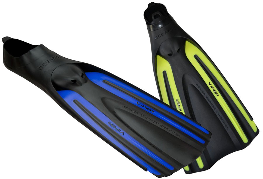 Viper Fuldfodsfinne 34-35 Blå