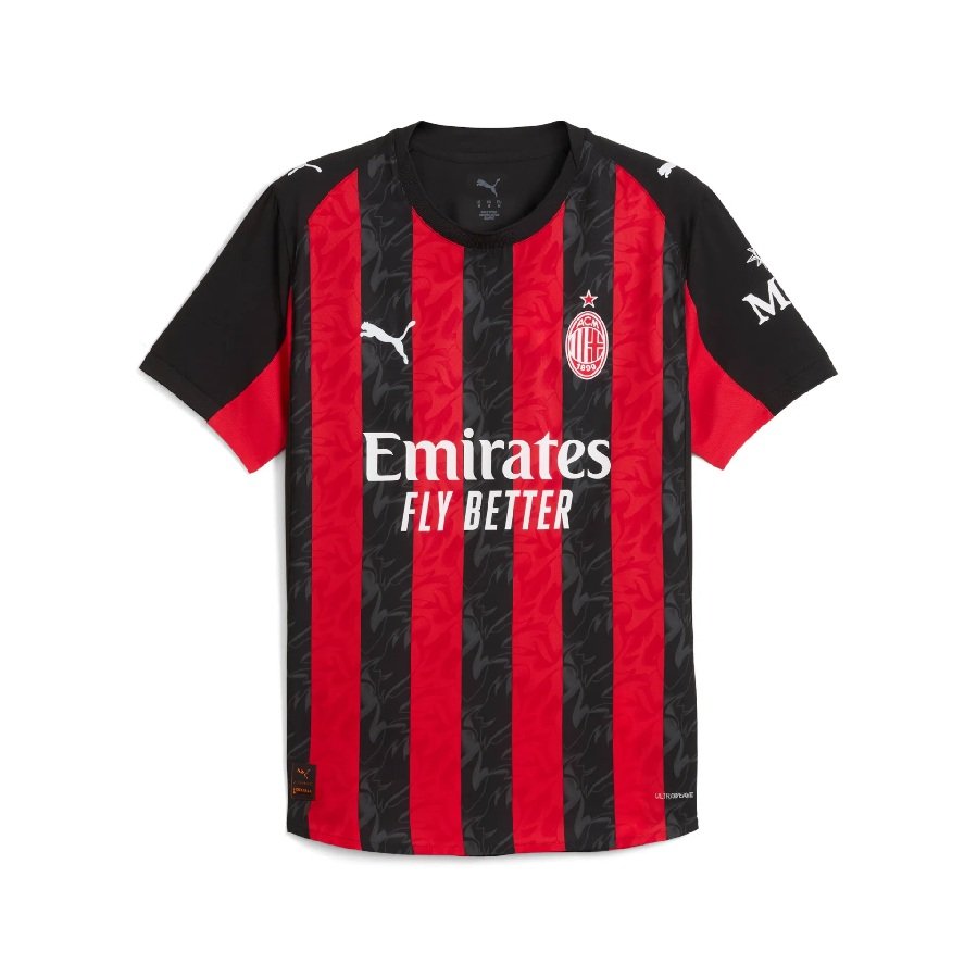 Ac Milan Home Jersey 2025 26 Authentic-