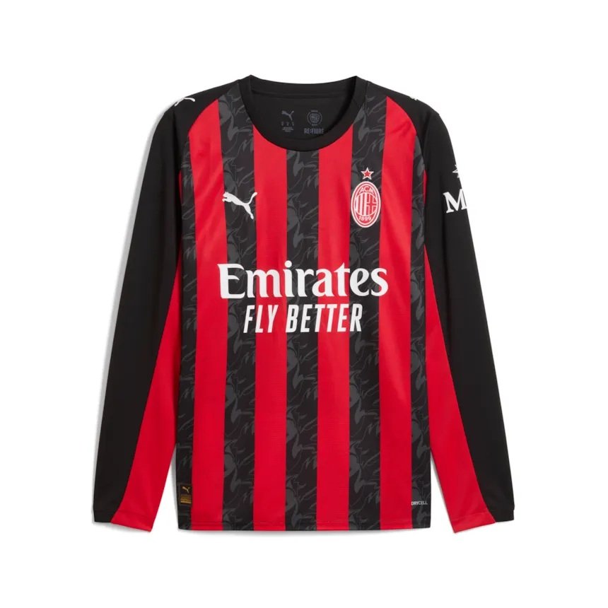 Ac Milan Home Jersey     2025 26 Mens-