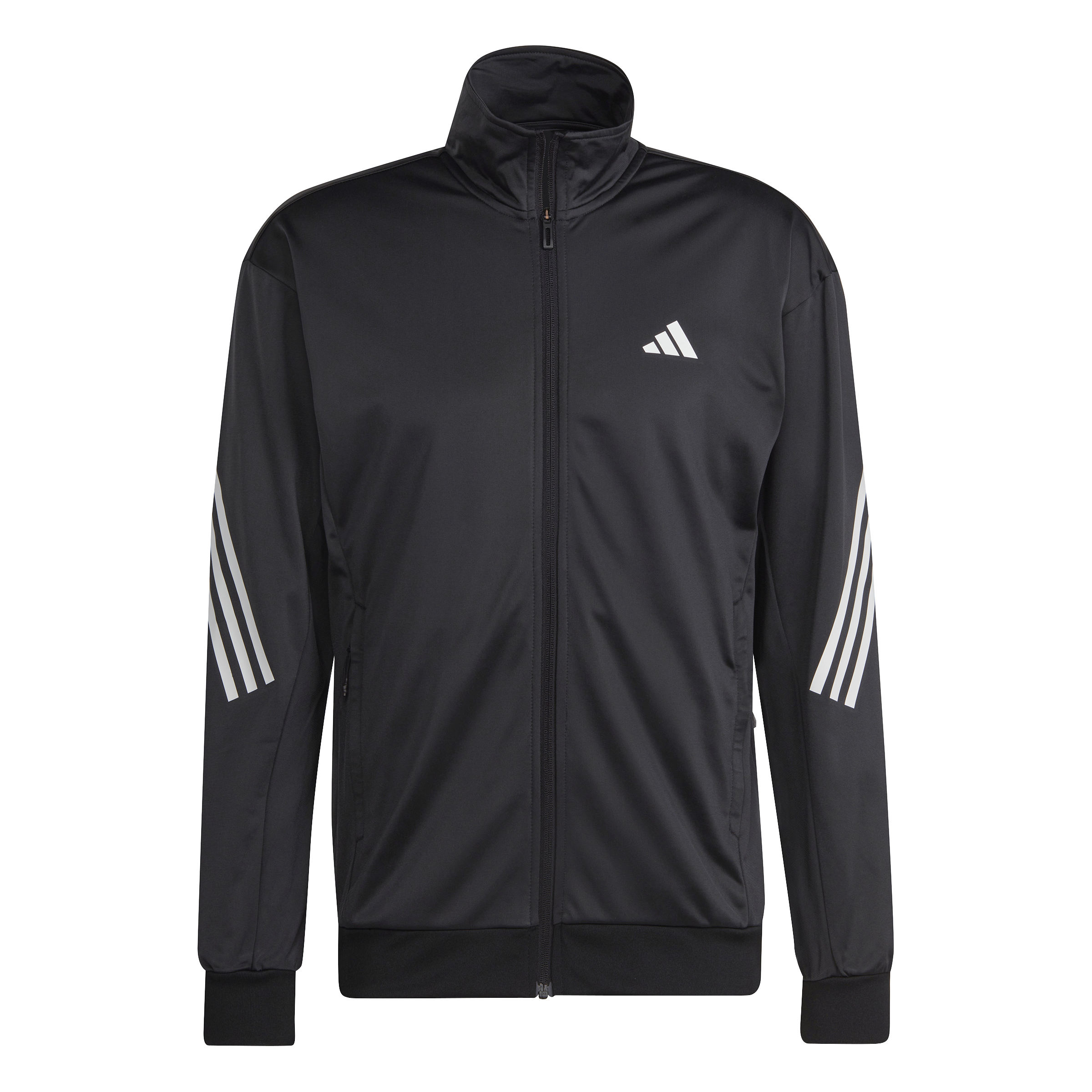 Adidas  -stripe Knitted Jacket  Sort