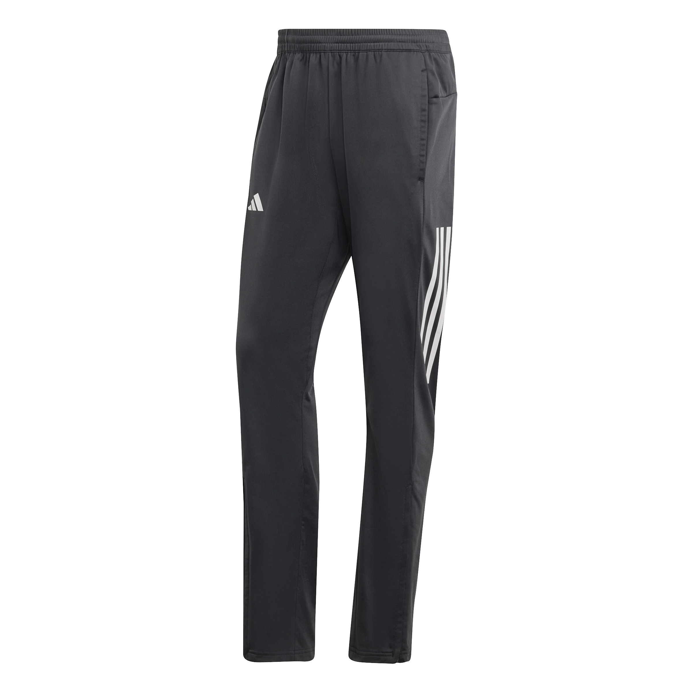 Adidas  -stripe Knitted Pants  Sort